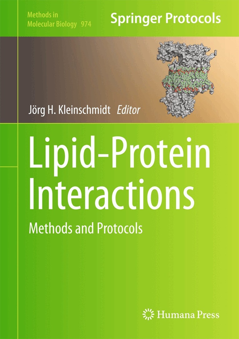 Jörg H. Kleinschmidt - Lipid-Protein Interactions, Inbunden