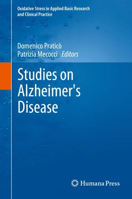 Patrizia Mecocci, Domenico Pratic? - Studies on Alzheimer's Disease, E-bok