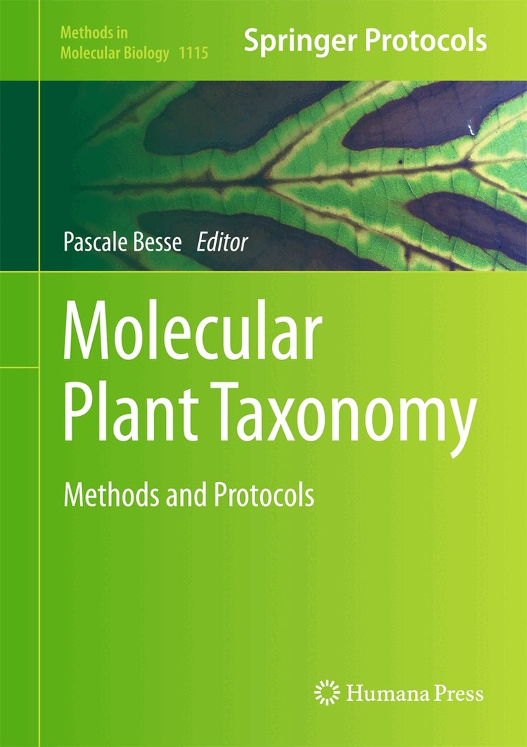 Pascale Besse - Molecular Plant Taxonomy, Inbunden