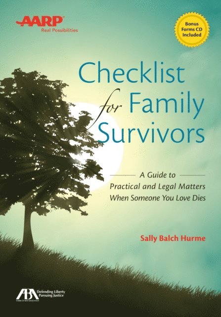 Sally Balch Hurme - ABA/AARP Checklist for Family Survivors, E-bok. Tillgänglighet: Lägg i varukorg