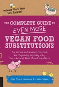 Complete Guide to Even More Vegan Food Substitutions