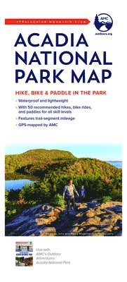 Appalachian Mountain Club Books - Acadia National Park Map, Övrigt