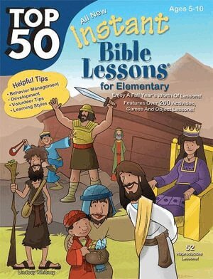 Lindsey Whitney - Top 50 Instant Bible Lessons for Elementary with Object Lessons, Häftad