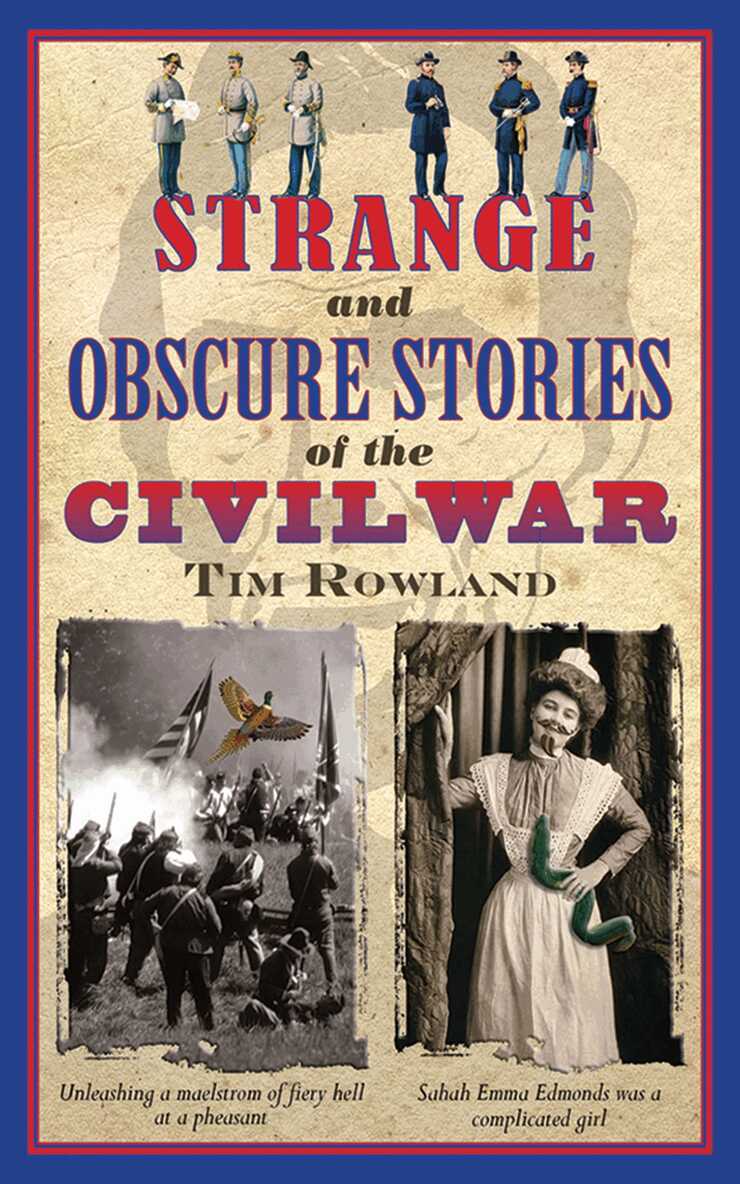 Tim Rowland - Strange and Obscure Stories of the Civil War, E-bok