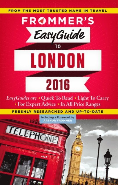 Jason Cochran - Frommer's EasyGuide to London 2016, E-bok