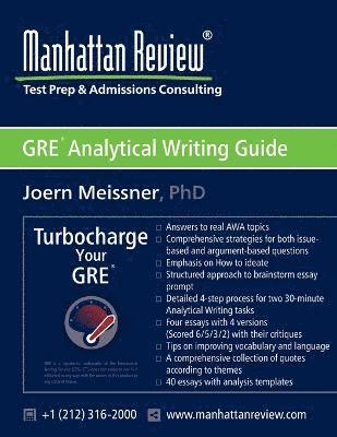 Joern Meissner, Manhattan Review - Manhattan Review GRE Analytical Writing Guide, Häftad
