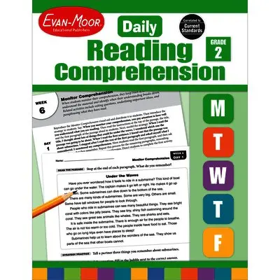 Evan-Moor Educational Publishers - Daily Reading Comprehension, Grade 2, Häftad. Tillgänglighet: Lägg i varukorg