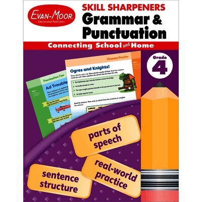 Evan-Moor Educational Publishers - Skill Sharpeners Grammar and Punctuation, Grade 4, Häftad