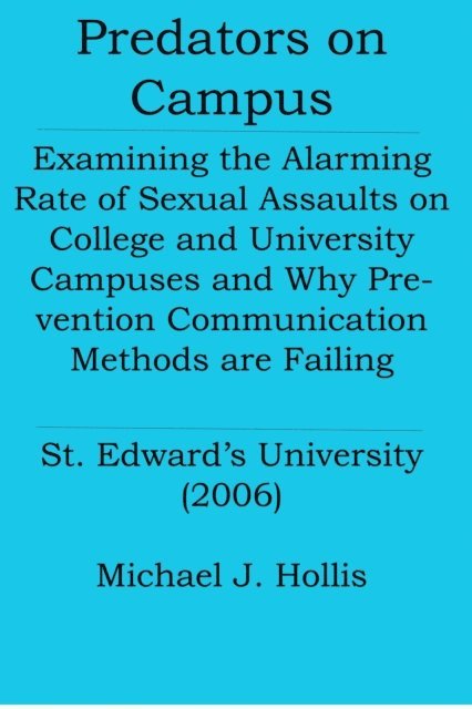 Michael Hollis - Predators on Campus, E-bok