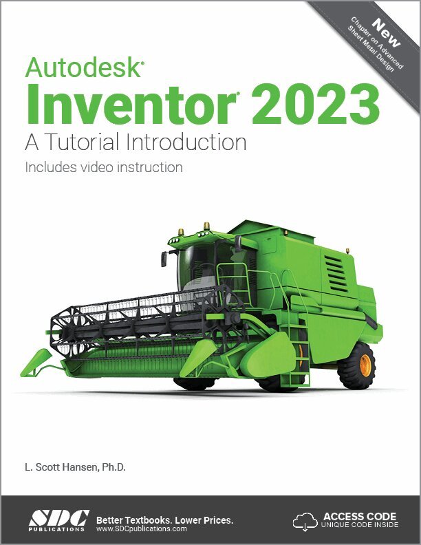 L. Scott Hansen - Autodesk Inventor 2023, Häftad