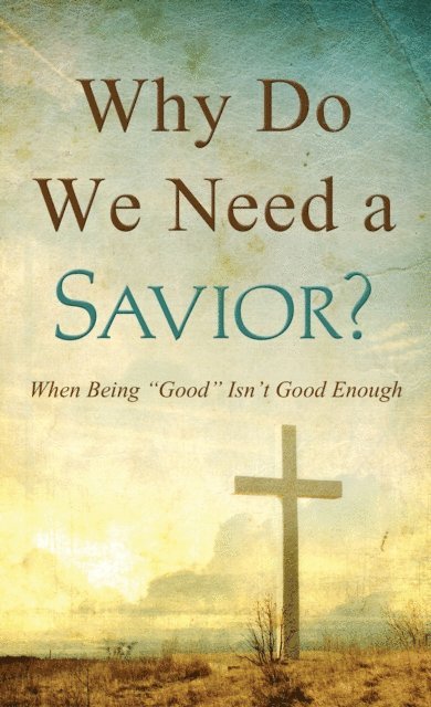 Tracy M. Sumner - Why Do We Need a Savior?, E-bok