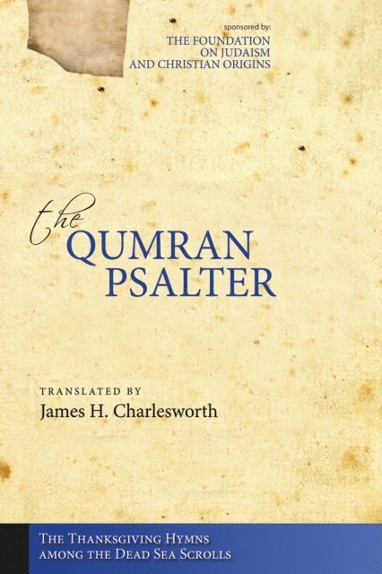 James H. Charlesworth - Qumran Psalter, E-bok