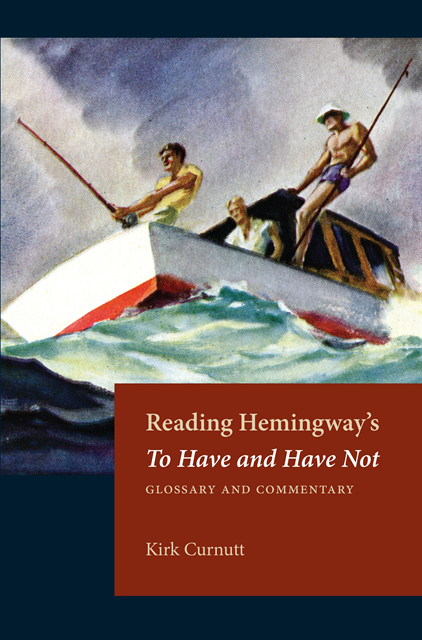 Kirk Curnutt - Reading Hemingway's To Have and Have Not, E-bok