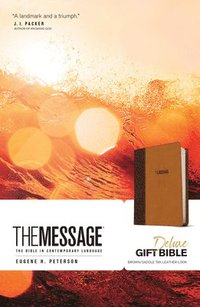 Message Deluxe Gift Bible, Brown