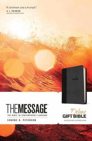 Eugene H. Peterson - Message Deluxe Gift Bible, Inbunden