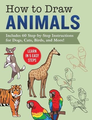 Racehorse Publishing - How to Draw Animals, Häftad