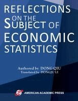 Dong Qiu, Dongju Li - Reflections on the Subject of Economic Statistics, Häftad