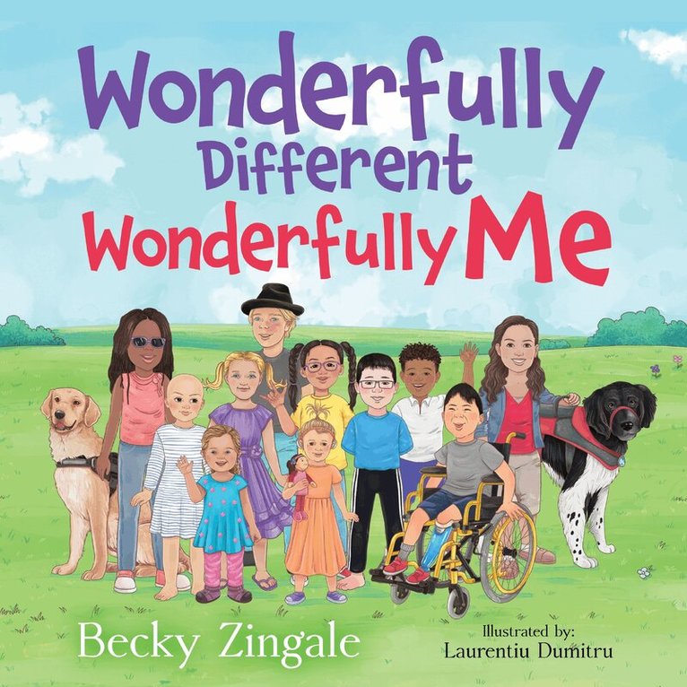 Becky Zingale - Wonderfully Different, Wonderfully Me, Häftad