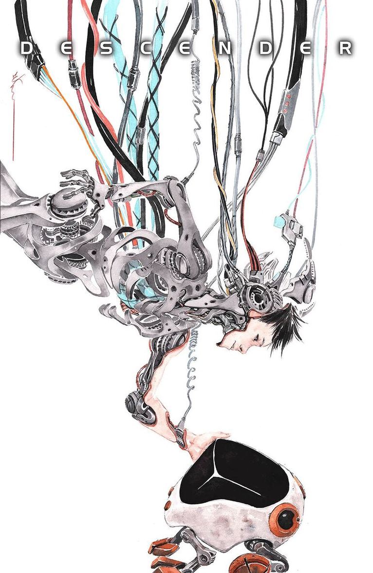 Jeff Lemire - Descender Volume 2: Machine Moon, Häftad