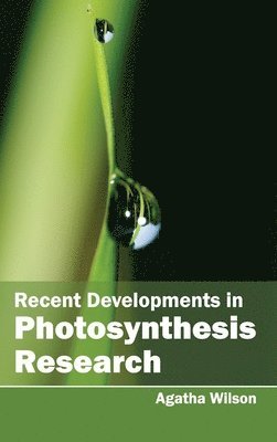 Agatha Wilson - Recent Developments in Photosynthesis Research, Inbunden