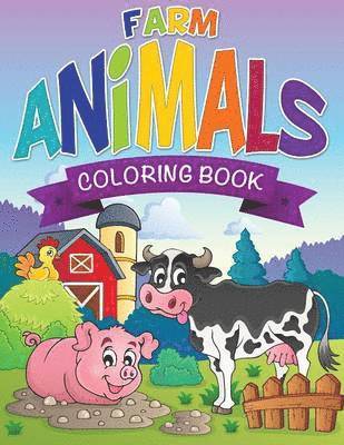 Farm Animals Coloring Book