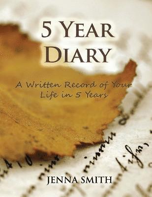 Jenna Smith - 5 Year Diary, Häftad
