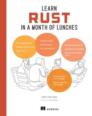 David MacLeod - Learn Rust in a Month of Lunches, Inbunden. Tillgänglighet: Lägg i varukorg
