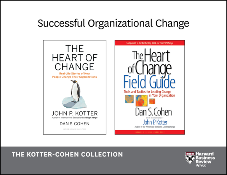 Dan S. Cohen, John P. Kotter - Successful Organizational Change: The Kotter-Cohen Collection (2 Books), E-bok