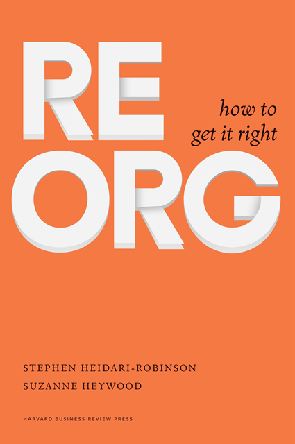 Stephen Heidari-Robinson, Suzanne Heywood - ReOrg, E-bok