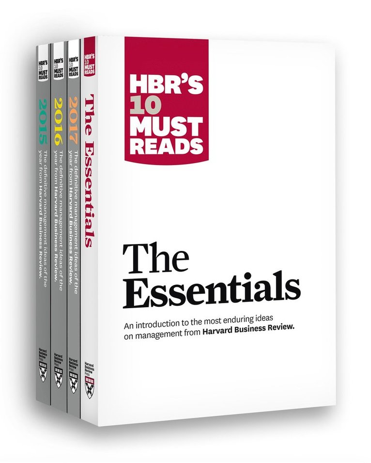 Harvard Business Review - HBR's 10 Must Reads Big Business Ideas Collection (2015-2017 plus The Essentials) (4 Books) (HBR's 10 Must Reads), Övrigt