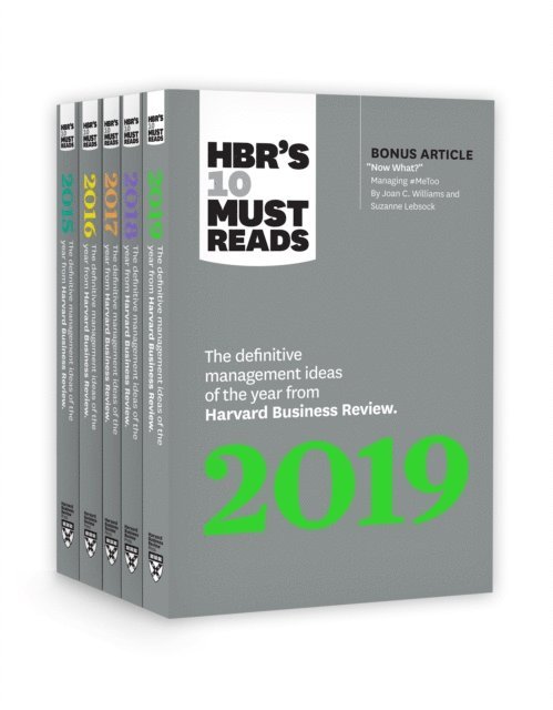 Marcus Buckingham, Adam Grant, Joan C. Williams, Michael E. Porter, Harvard Business Review - 5 Years of Must Reads from HBR: 2019 Edition, E-bok