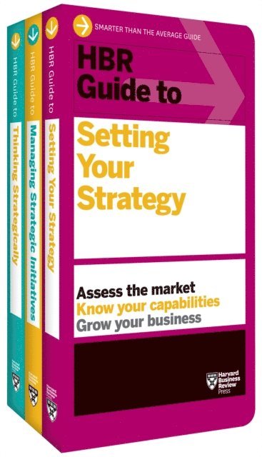Harvard Business Review - HBR Guides to Building Your Strategic Skills Collection (3 Books), E-bok