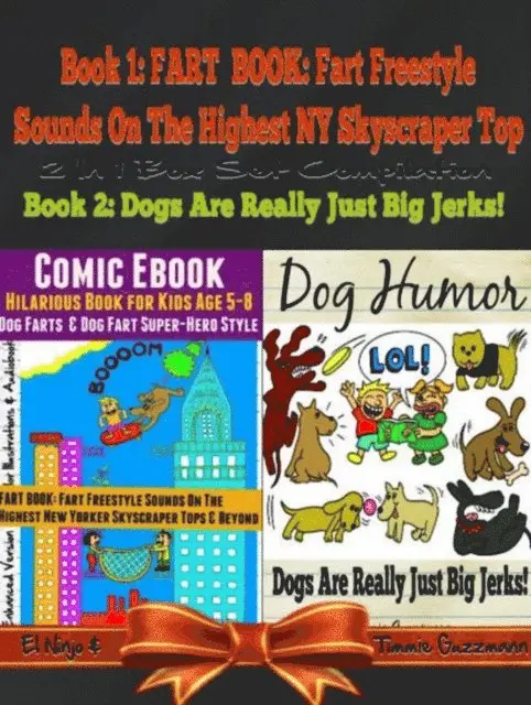 El Ninjo - Comic Ebook: Hilarious Book For Kids Age 5-8 - Dog Farts & Dog Fart Super-Hero Style - Dog Humor Books: 2 In 1 Fart Book Box Set, E-bok. Tillgänglighet: Lägg i varukorg