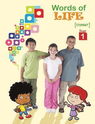 Monte Cyr - Words of Life, Year 1, Student Activity Worksheets (BLACK AND WHITE), Häftad