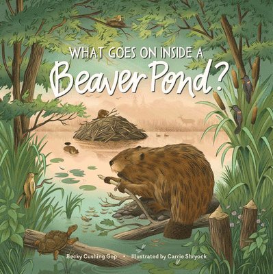 Becky Cushing, Gop - What Goes on inside a Beaver Pond?, Inbunden