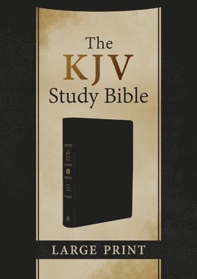 Barbour Bibles - The KJV Study Bible, Large Print [Black Genuine Leather], Inbunden