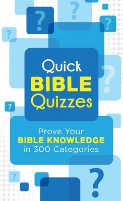 Sara Stoker - Quick Bible Quizzes, Häftad