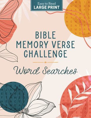 Compiled by Barbour Staff - Bible Memory Verse Word Searches Large Print, Häftad