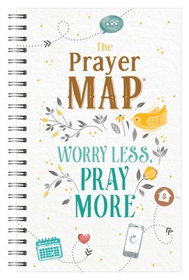 Compiled by Barbour Staff - The Prayer Map: Worry Less, Pray More, Häftad