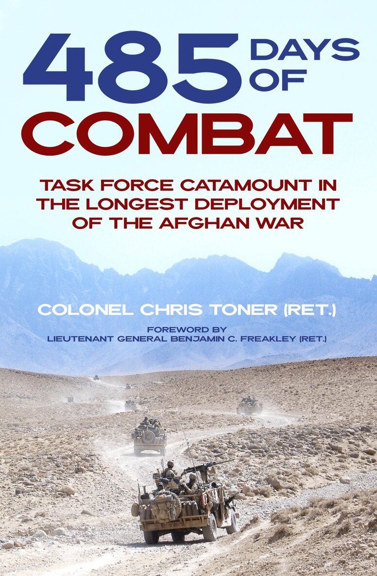 Chris Toner - 485 Days of Combat, Inbunden