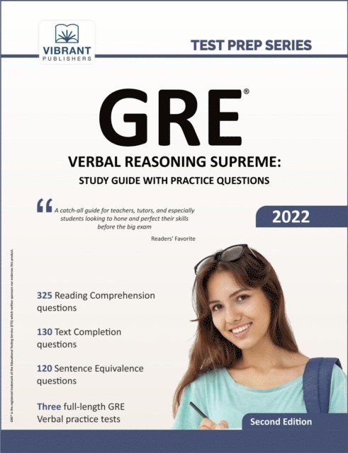 Vibrant Publishers - GRE Verbal Reasoning Supreme, E-bok