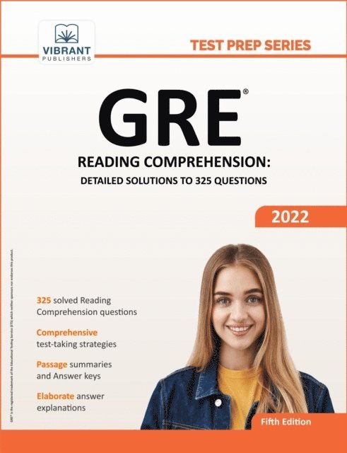 Vibrant Publishers - GRE Reading Comprehension, E-bok