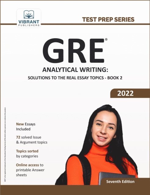 Vibrant Publishers - GRE Analytical Writing, E-bok