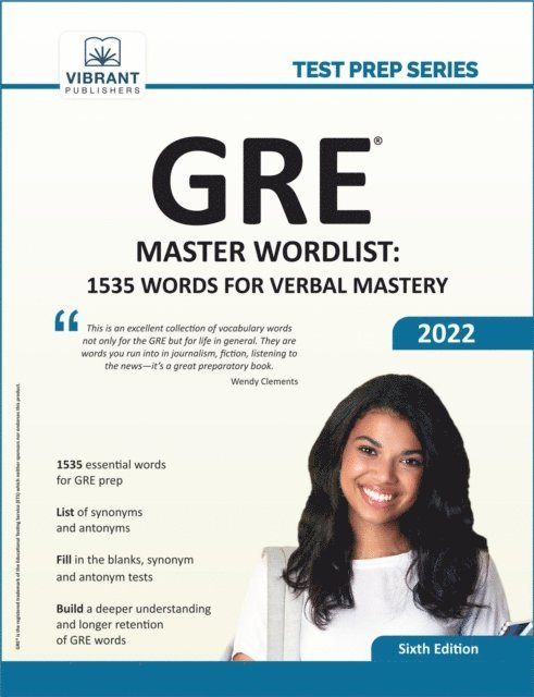 Vibrant Publishers - GRE Master Wordlist, E-bok