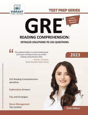 Vibrant Publishers - GRE Reading Comprehension, Häftad