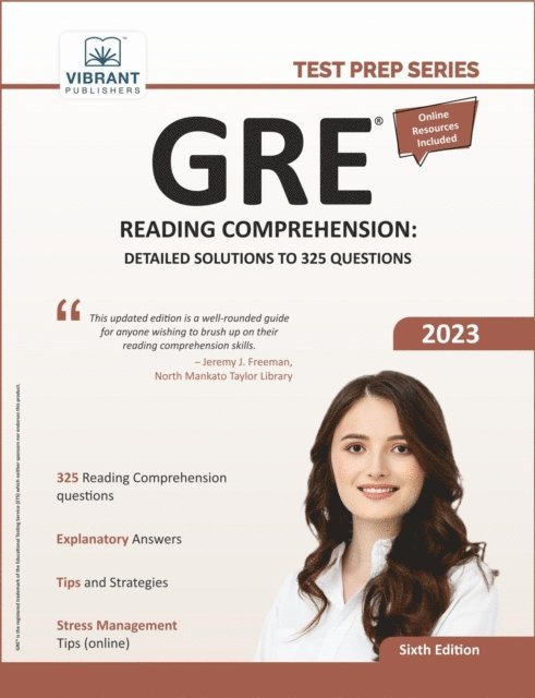 Vibrant Publishers - GRE Reading Comprehension, E-bok