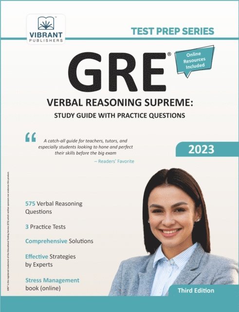 Vibrant Publishers - GRE Verbal Reasoning Supreme, E-bok