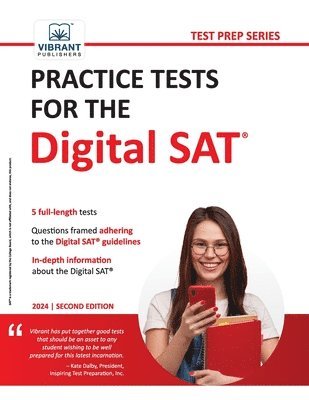 Vibrant Publishers - Practice Tests for the Digital SAT, Häftad