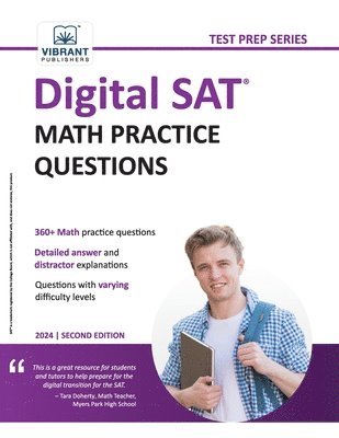 Vibrant Publishers - Digital SAT Math Practice Questions, Häftad