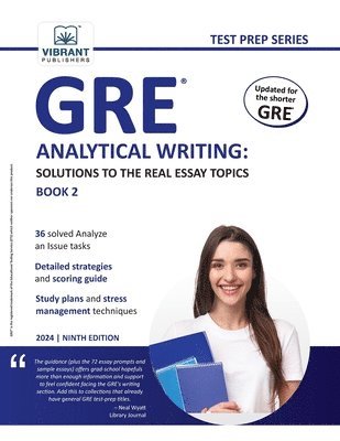 Vibrant Publishers - GRE Analytical Writing, Häftad